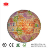 14" Fireworks Printable Collapsible Handicraft Globe Paper Lanterns for Holiday Festival Party
