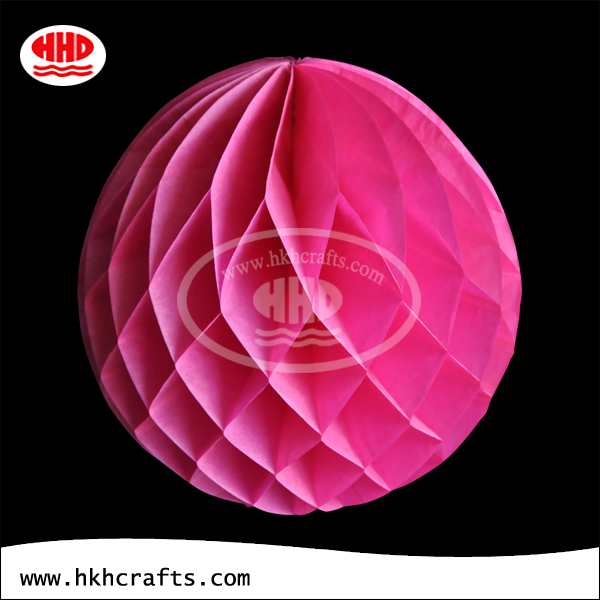 Party And Event Supplies Paper Decoration Paper Lantern Honeycomb Ball in Assort Color