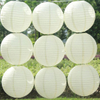  Chinese Supplier Christmas Paper Crafts Paper Lampshades Hanging Round Printed Paper Lanterns