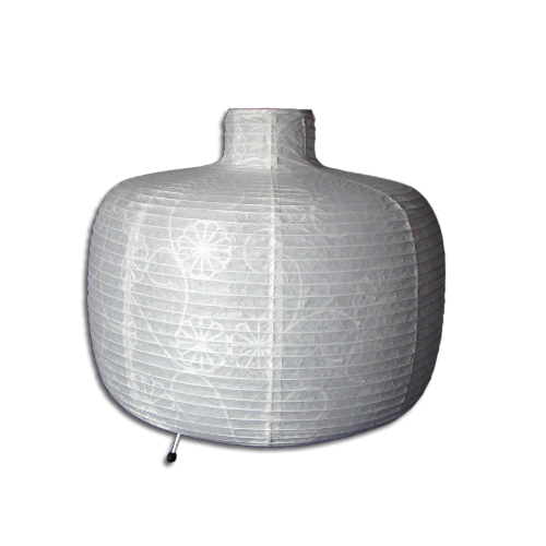 Chinese Regional Paper Craft Collapsible White Paper Shade Table Lantern 