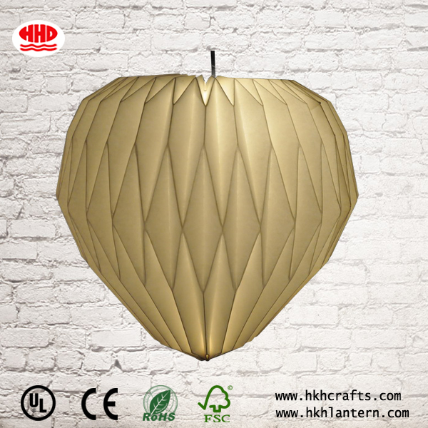 High Quality Bedroom Living Room Home Decorative Handmade Origami Paper Lamp Shade 