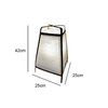 Elegant Appearance Handmade Bamboo Frame Paper Folded Shade Table Lamp
